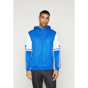 アディダス メンズ サンダル シューズ SQUADRA25 HOODIE - Training jacket - team royal blue/white