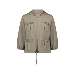 �x�e�B�[�o�[�N���C ���f�B�[�X �W���P�b�g���u���]�� �A�E�^�[ Sequin-embellished drawstring jacket Neutrals