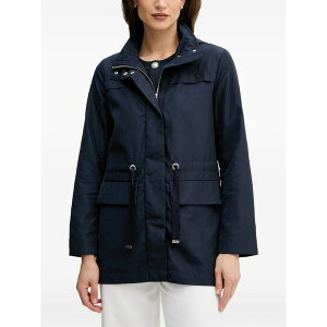 �W���Z�t���u�R�t ���f�B�[�X �W���P�b�g���u���]�� �A�E�^�[ Hooded drawstring jacket Blue