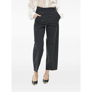 �L���[�G���c�[ ���f�B�[�X �J�W���A���p���c �{�g���X Sandra high-rise chino trousers Blue
