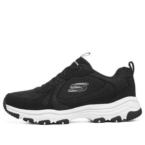Skechers �X�P�b�`���[�Y �����Y �X�j�[�J�[ �ySkechers D'lites I-conik Trainers 'Black White' 8790096-BLK�z �T�C�Y US_8(26.0cm)