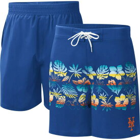 カールバンクス メンズ ハーフ＆ショーツ ボトムス New York Mets GIII Sports by Carl Banks Breeze Volley Swim Shorts Royal