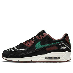 Nike �i�C�L ���f�B�[�X �X�j�[�J�[ Black/Brown/Green �y(WMNS) Nike Air Max 90 'Siempre Familia' DO2154-010�z �T�C�Y US_5.5(22.5cm)