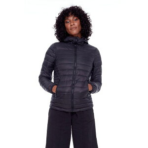 ApC m[X fB[X WPbgu] AE^[ Women's Yoho Ladies' | Lightweight Packable Puffer Jacket & Bag Black