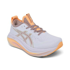 AVbNX fB[X Xj[J[ V[Y Women's GEL-NIMBUS 27 Running Sneakers from Finish Line White, Fawn