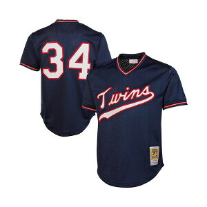 �~�b�`�F��&�l�X �����Y �V���c �g�b�v�X Men's Kirby Puckett Navy Minnesota Twins 1985 Authentic Cooperstown Collection Mesh Batting Practice Jersey Navy