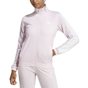 AfB_X fB[X WPbgu] AE^[ Women's Tricot 3-Stripes Track Jacket Clear Pink