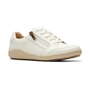 N[NX fB[X Xj[J[ V[Y Women's Bryianne Bayla Round Toe Sneakers Off White Leather