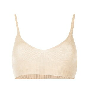 �J�V�~�A �C�� ���u ���f�B�[�X �j�b�g&�Z�[�^�[ �A�E�^�[ Alessi knitted cashmere bralette White
