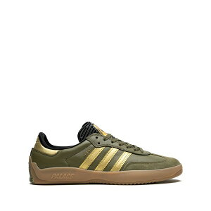 �A�f�B�_�X �����Y �X�j�[�J�[ �V���[�Y X palace puig samba olive gold sneakers Green