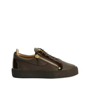 �W���[�b�y�U�m�b�e�B �����Y �X�j�[�J�[ �V���[�Y Frankie double-zip low-top sneakers Brown