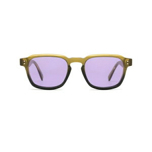 ���g���X�[�p�[�t���[�`���[ �����Y �T���O���X�E�A�C�E�F�A �A�N�Z�T���[ Geometric-frame sunglasses Green