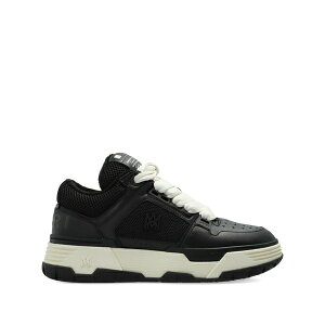 �A�~�� ���f�B�[�X �X�j�[�J�[ �V���[�Y Ma-1 mesh-panelled lace-up sneakers Black