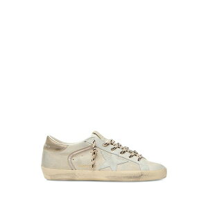 �S�[���f���O�[�X ���f�B�[�X �X�j�[�J�[ �V���[�Y Super-star leather sneakers Neutrals