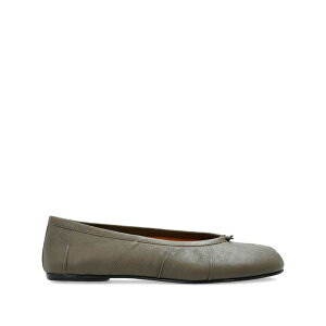 �}���^���}���W�F�� ���f�B�[�X �T���_�� �V���[�Y Split-toe flat Green