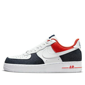 Nike �i�C�L �����Y �X�j�[�J�[ �yNike Air Force 1 '07 LX 'White Red Denim' DJ5174-100�z �T�C�Y US_9.5(27.5cm)