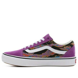 Vans �o���Y �����Y �X�j�[�J�[ �yVans ComfyCush Old Skool 'Dewberry Tiger Camo' VN0A3WMATFH�z �T�C�Y US_M_4