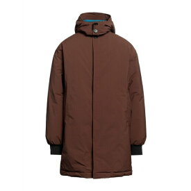 【送料無料】 エムエスジイエム メンズ ジャケット＆ブルゾン アウター Coats Brown