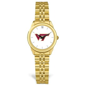 ジャーディン レディース 腕時計 アクセサリー Virginia Tech Hokies Women's Logo Medallion Rolled Link Bracelet Wristwatch Gold