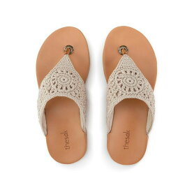 ザサック レディース サンダル シューズ Women Shana Sandal Ecru medallion