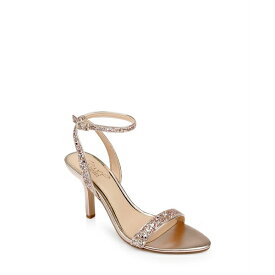 ジュウェルダグレイミシュカ レディース オックスフォード シューズ Women's Ojai II Almond Toe Stiletto Evening Sandals Rose Gold Glitter