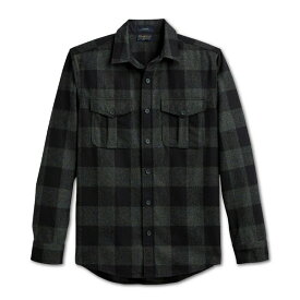 ペンドルトン メンズ シャツ トップス Men's Scout Button-Front Long Sleeve Shirt Jacket Blue/green Buffalo Check