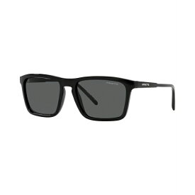 アーネット メンズ サングラス・アイウェア アクセサリー Men's Sunglasses, AN4283 56 BLACK/DARK GREY