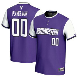 ゲームデイグレーツ メンズ ユニフォーム トップス Northwestern Wildcats GameDay Greats Unisex NIL PickAPlayer Lightweight Softball Jersey Purple