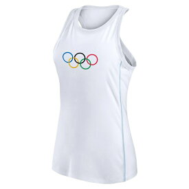 ファナティクス レディース Tシャツ トップス Olympic Games Fanatics Branded Women's Radiant Tank Top White