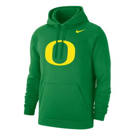 ナイキ メンズ パーカー・スウェットシャツ アウター Oregon Ducks Nike Primary Logo Club Pullover Hoodie Green