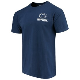 イメージワン メンズ Tシャツ トップス Penn State Nittany Lions Comfort Colors Campus Icon TShirt Navy