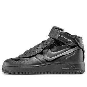Nike iCL Y Xj[J[ yNike x COMME des GARCONS Air Force 1 Mid 'Triple Black' DC3601-001z TCY US_10(28.0cm)