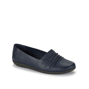 xAgbvX fB[X Xb|E[t@[ V[Y Women's Piper Slip On Flats Navy