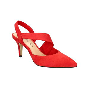 xB[^ fB[X pvX V[Y Women's Arabella Pumps Red Suede Leather