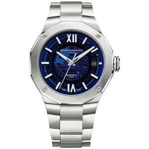 {[VG fB[X rv ANZT[ Men's Swiss Automatic Riviera Stainless Steel Bracelet Watch 42mm No Color