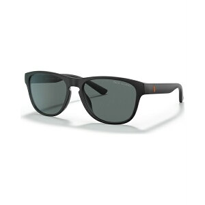 t[ fB[X TOXACEFA ANZT[ Unisex Polarized Sunglasses, PH4180U 56 Matte Black