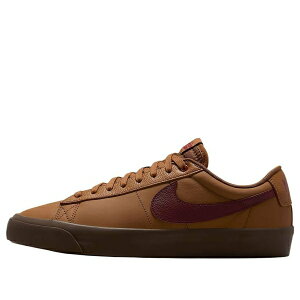 Nike �i�C�L �����Y �X�j�[�J�[ �yNike Zoom Blazer Low Pro GT SB 'Light British Tan Dark Team Red' DV1226-200�z �T�C�Y US_M_13