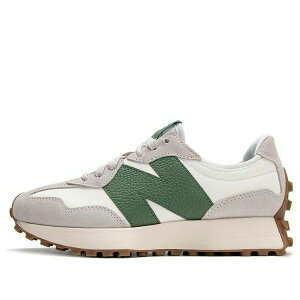New Balance �j���[�o�����X �����Y �X�j�[�J�[ �yNew Balance 327 D Width 'Beige White Green' U327LX-D�z �T�C�Y US_8(26.0cm)