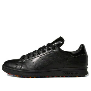 adidas �A�f�B�_�X �����Y �X�j�[�J�[ �yadidas Stan Smith Primegreen LE Spikeless Golf 'Triple Black' GZ6482�z �T�C�Y US_8.5(26.5cm)