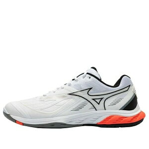Mizuno �~�Y�m �����Y �X�j�[�J�[ �yMizuno Wave Fang 2 'White Fiery Coral' 71GA231321�z �T�C�Y US_7(25.0cm)