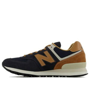 New Balance �j���[�o�����X �����Y �X�j�[�J�[ �yNew Balance 574 Series V2 Blue/Brown ML574OT2�z �T�C�Y US_M_4
