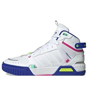 adidas AfB_X Y Xj[J[ yadidas neo D-Pad 'White Blue Purple' HQ6556z TCY US_8(26.0cm)