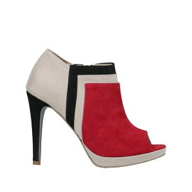 【送料無料】 トラサルディ レディース ブーツ シューズ Ankle boots Red