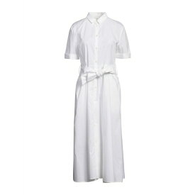 【送料無料】 ウール リッチ レディース ワンピース トップス BELTED POPLIN SHIRT DRESS White