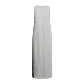 【送料無料】 マウロ グリフォーニ レディース ワンピース トップス Midi dresses Grey