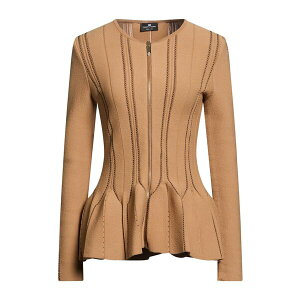 �y���������z �G���U�x�X�t�����L ���f�B�[�X �J�[�f�B�K�� �A�E�^�[ Cardigans Beige