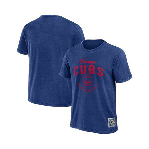 �t�@�i�e�B�N�X �����Y �V���c �g�b�v�X Darius Rucker Men's Collection by Heather Royal Chicago Cubs Cooperstown Collection Washed T-Shirt Heather Royal