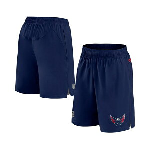 �t�@�i�e�B�N�X �����Y �J�W���A���p���c �{�g���X Men's Navy Washington Capitals Authentic Pro Rink Shorts Navy