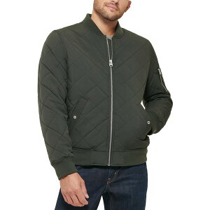 [oCX Y WPbgu] AE^[ Men's Quilted Fashion Bomber Jacket Olive