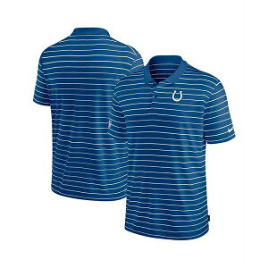 iCL Y Vc gbvX Men's Royal Indianapolis Colts Sideline Lock Up Victory Performance Polo Royal, Anthracite